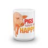 Pigs Make Me Happy Mug