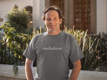 suchaboar-gray-shirt