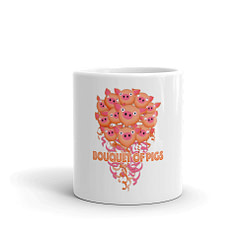 Bouquet of Pigs Mug