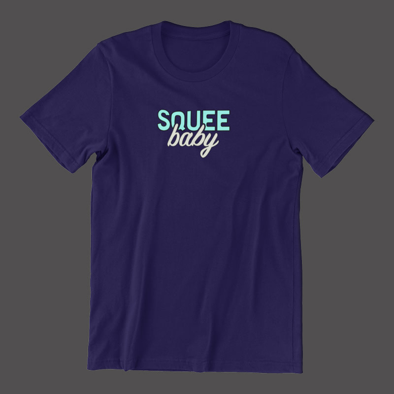 Adult Squee-Baby Logo Shirt